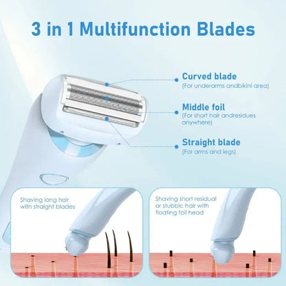 Multifunctional shaver for women
